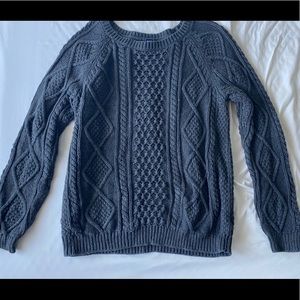 Gap gray Knit crewneck Sweater
